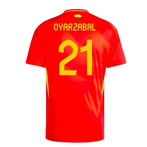 2024-2025 Spain Home Shirt (A.Iniesta 6) 2024-2025 Spain Home Shirt (A.Iniesta 6)