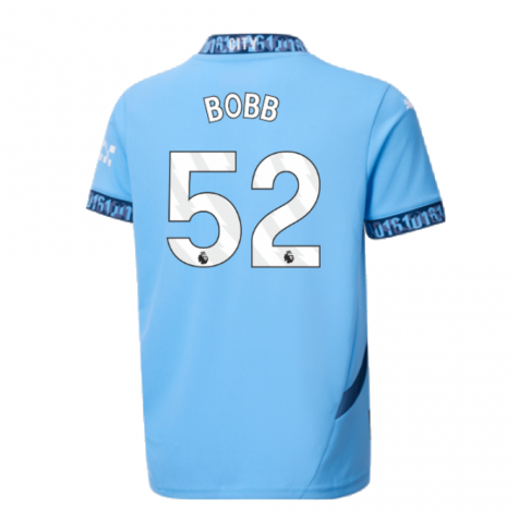 2024-2025 Man City Home Shirt (Kids) (Akanji 25) 2024-2025 Man City Home Shirt (Kids) (Akanji 25)