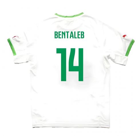 Algeria 2014-15 Home Shirt (M) (Bentaleb 14) (Fair) (Fair) Algeria 2014-15 Home Shirt (M) (Bentaleb 14) (Fair) (Fair)