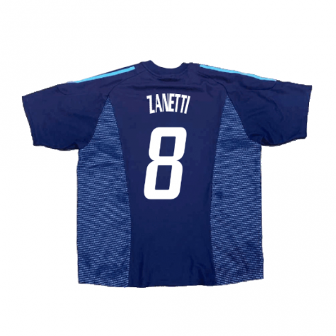 Argentina 2002-04 Away Shirt ((Excellent) XL) (Zanetti 8) Argentina 2002-04 Away Shirt ((Excellent) XL) (Zanetti 8)