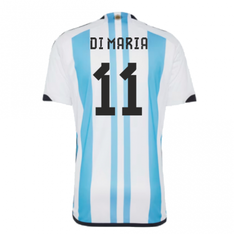 Argentina 2022 World Cup Winners Home Shirt (DI MARIA 11) Argentina 2022 World Cup Winners Home Shirt (DI MARIA 11)