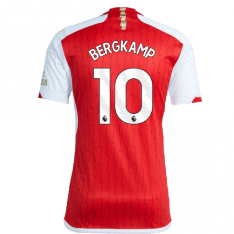 Arsenal 2023-24 Home Shirt (XXLB) (Bergkamp 10) (Excellent) (Excellent) Arsenal 2023-24 Home Shirt (XXLB) (Bergkamp 10) (Excellent) (Excellent)