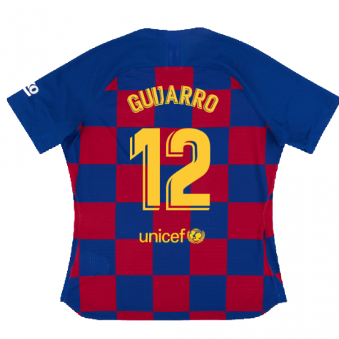 Barcelona 2019-20 Womens Home Shirt (Vaporkit) ((Excellent) S) (Guijarro 12) Barcelona 2019-20 Womens Home Shirt (Vaporkit) ((Excellent) S) (Guijarro 12)