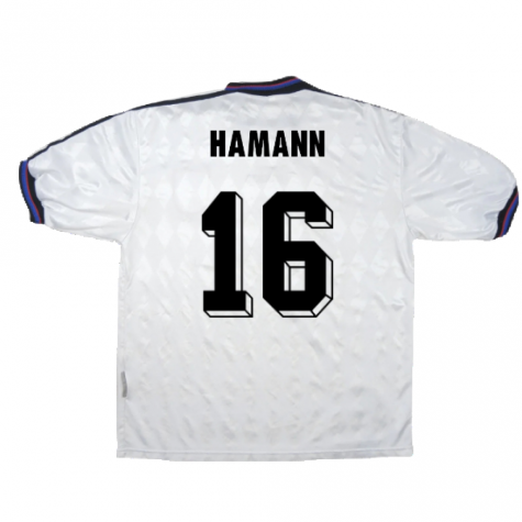 Bayern Munich 1996-98 Away Shirt ((Very Good) S) (Hamann 16) Bayern Munich 1996-98 Away Shirt ((Very Good) S) (Hamann 16)