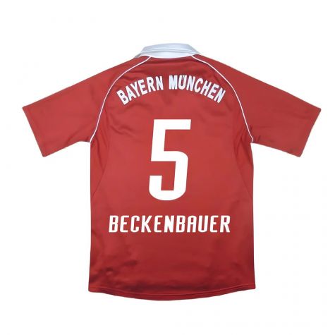 Bayern Munich 2005-06 Home ((Excellent) XXL) (Beckenbauer 5) Bayern Munich 2005-06 Home ((Excellent) XXL) (Beckenbauer 5)