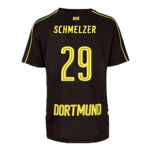 Borussia Dortmund 2016-17 Away Shirt ((Mint) XXLB) (Schmelzer 29) Borussia Dortmund 2016-17 Away Shirt ((Mint) XXLB) (Schmelzer 29)