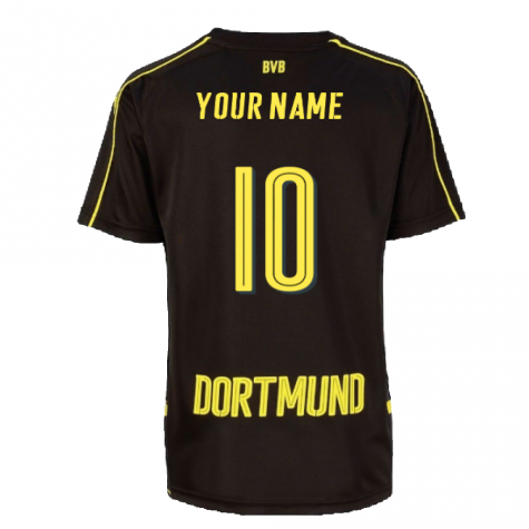Borussia Dortmund 2016-17 Away Shirt ((Mint) XXLB) (Your Name) Borussia Dortmund 2016-17 Away Shirt ((Mint) XXLB) (Your Name)