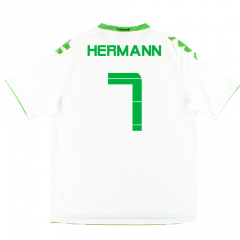 Borussia Monchengladbach 2013-14 Home Shirt ((Excellent) XXL) (Hermann 7) Borussia Monchengladbach 2013-14 Home Shirt ((Excellent) XXL) (Hermann 7)