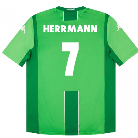 Borussia Monchengladbach 2014-15 Away Shirt ((Excellent) XL) (Herrmann 7) Borussia Monchengladbach 2014-15 Away Shirt ((Excellent) XL) (Herrmann 7)