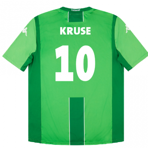 Borussia Monchengladbach 2014-15 Away Shirt ((Excellent) XL) (Kruse 10) Borussia Monchengladbach 2014-15 Away Shirt ((Excellent) XL) (Kruse 10)