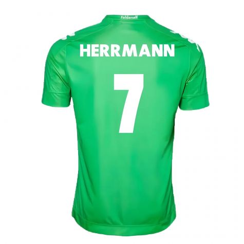 Borussia Monchengladbach 2016-18 Away Shirt ((Very Good) XL) (Herrmann 7) Borussia Monchengladbach 2016-18 Away Shirt ((Very Good) XL) (Herrmann 7)