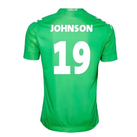 Borussia Monchengladbach 2016-18 Away Shirt ((Very Good) XL) (Johnson 19) Borussia Monchengladbach 2016-18 Away Shirt ((Very Good) XL) (Johnson 19)