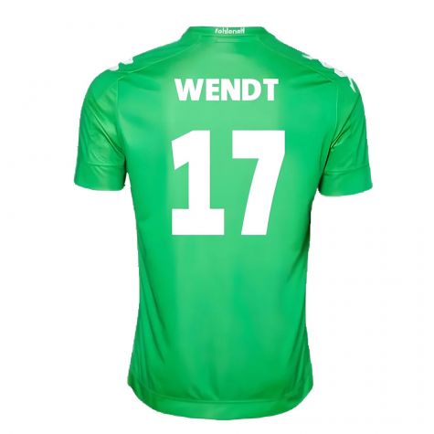 Borussia Monchengladbach 2016-18 Away Shirt ((Very Good) XL) (Wendt 17) Borussia Monchengladbach 2016-18 Away Shirt ((Very Good) XL) (Wendt 17)