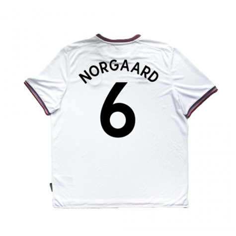 Brentford 2021-22 Third Shirt ((Excellent) 3XL) (NORGAARD 6) Brentford 2021-22 Third Shirt ((Excellent) 3XL) (NORGAARD 6)