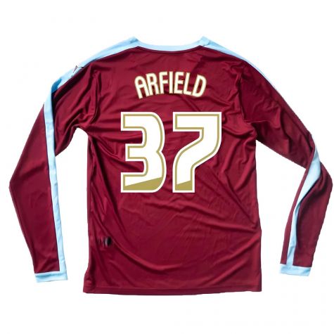 Burnley 2015-16 Long Sleeve Home Shirt ((Excellent) S) (Arfield 37) Burnley 2015-16 Long Sleeve Home Shirt ((Excellent) S) (Arfield 37)