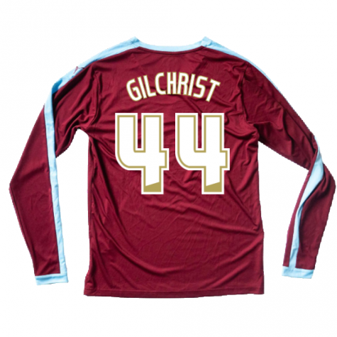 Burnley 2015-16 Long Sleeve Home Shirt ((Excellent) S) (Gilchrist 44) Burnley 2015-16 Long Sleeve Home Shirt ((Excellent) S) (Gilchrist 44)