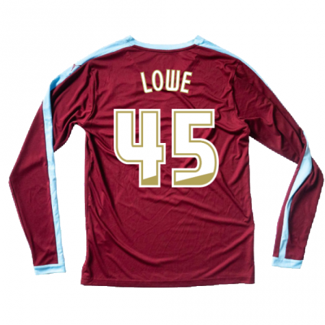 Burnley 2015-16 Long Sleeve Home Shirt ((Excellent) S) (Lowe 45) Burnley 2015-16 Long Sleeve Home Shirt ((Excellent) S) (Lowe 45)