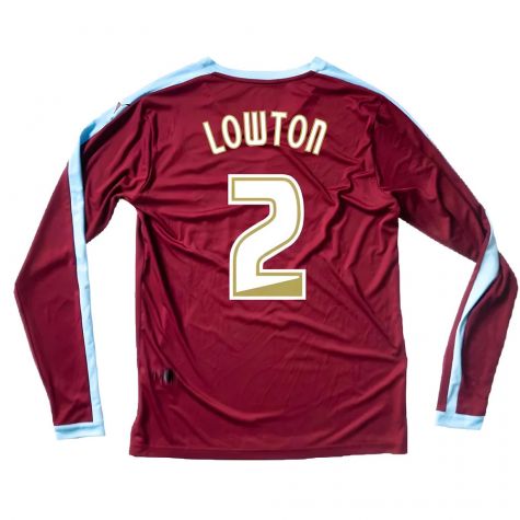 Burnley 2015-16 Long Sleeve Home Shirt ((Excellent) S) (Lowton 2) Burnley 2015-16 Long Sleeve Home Shirt ((Excellent) S) (Lowton 2)