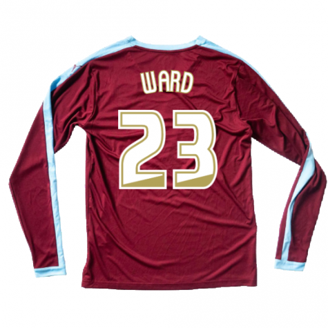 Burnley 2015-16 Long Sleeve Home Shirt ((Excellent) S) (Ward 23) Burnley 2015-16 Long Sleeve Home Shirt ((Excellent) S) (Ward 23)