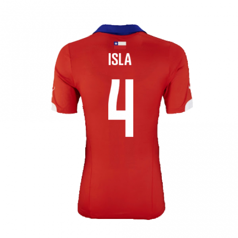 Chile 2014-15 Home Shirt ((Excellent) XL) (Isla 4) Chile 2014-15 Home Shirt ((Excellent) XL) (Isla 4)