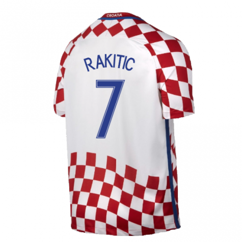 Croatia 2016-17 Home Shirt ((Very Good) XXL) (Rakitic 7) Croatia 2016-17 Home Shirt ((Very Good) XXL) (Rakitic 7)