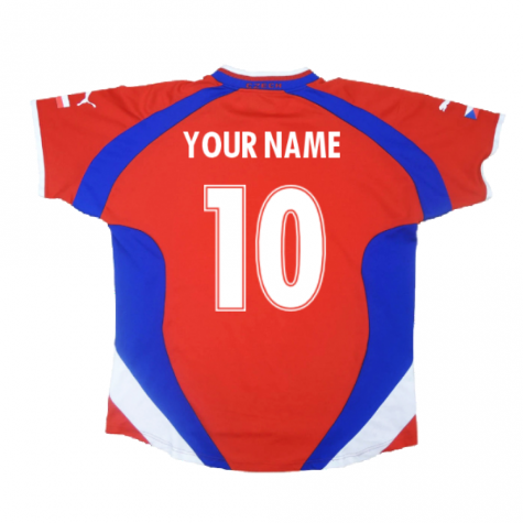Czech Republic 2000-02 Home Shirt ((Very Good) L) (Your Name) Czech Republic 2000-02 Home Shirt ((Very Good) L) (Your Name)