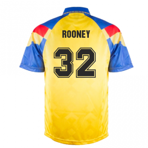 Derby County 1992 Away Umbro Shirt (Rooney 32) Derby County 1992 Away Umbro Shirt (Rooney 32)