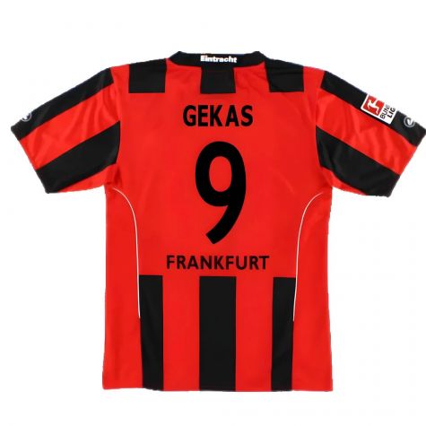 Eintracht Frankfurt 2010-12 Home Shirt ((Very Good) S) (Gekas 9) Eintracht Frankfurt 2010-12 Home Shirt ((Very Good) S) (Gekas 9)