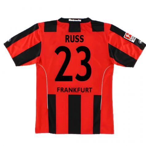Eintracht Frankfurt 2010-12 Home Shirt ((Very Good) S) (Russ 23) Eintracht Frankfurt 2010-12 Home Shirt ((Very Good) S) (Russ 23)
