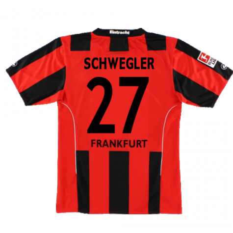 Eintracht Frankfurt 2010-12 Home Shirt ((Very Good) S) (Schwegler 27) Eintracht Frankfurt 2010-12 Home Shirt ((Very Good) S) (Schwegler 27)