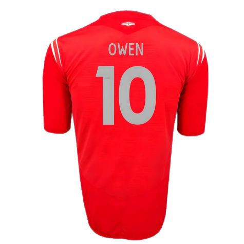 England 2004-06 Away Shirt (2XL) (Excellent) (Owen 10) England 2004-06 Away Shirt (2XL) (Excellent) (Owen 10)