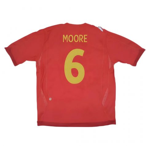 England 2006-08 Away Shirt (S) (Excellent) (MOORE 6) England 2006-08 Away Shirt (S) (Excellent) (MOORE 6)