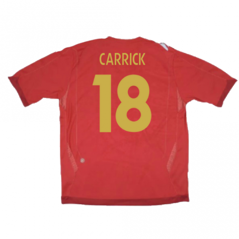 England 2006-08 Away Shirt (XLB 158cm) (Excellent) (CARRICK 18) England 2006-08 Away Shirt (XLB 158cm) (Excellent) (CARRICK 18)