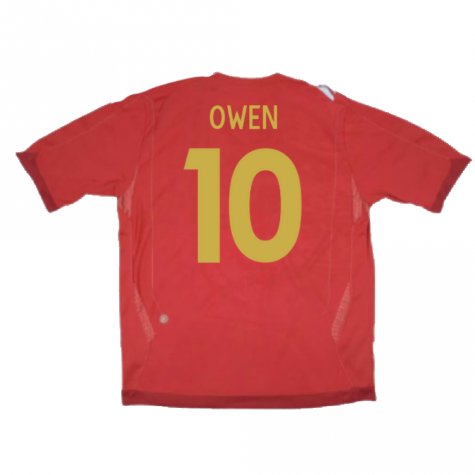 England 2006-08 Away Shirt (XLB 158cm) (Excellent) (OWEN 10) England 2006-08 Away Shirt (XLB 158cm) (Excellent) (OWEN 10)