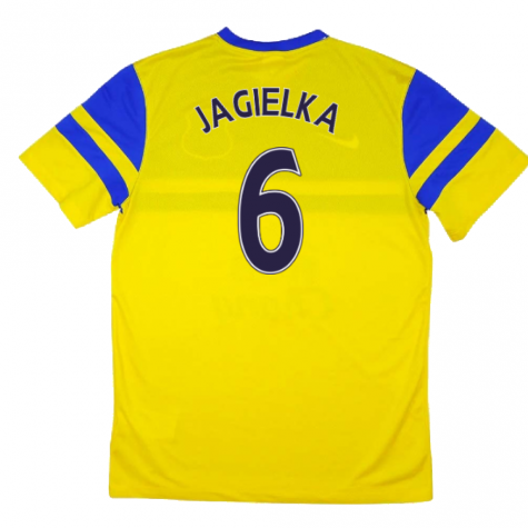 Everton 2013-14 Away Shirt (S) ((Excellent) S) (Jagielka 6) Everton 2013-14 Away Shirt (S) ((Excellent) S) (Jagielka 6)