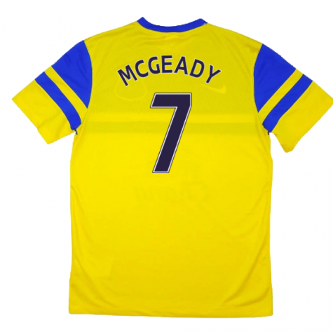 Everton 2013-14 Away Shirt (S) ((Excellent) S) (McGeady 7) Everton 2013-14 Away Shirt (S) ((Excellent) S) (McGeady 7)