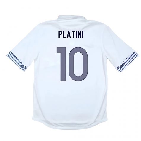 France 2012-13 Away Shirt ((Good) M) (PLATINI 10) France 2012-13 Away Shirt ((Good) M) (PLATINI 10)