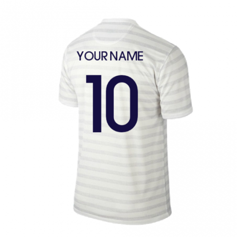 France 2014-15 Away Shirt ((Excellent) M) (Your Name) France 2014-15 Away Shirt ((Excellent) M) (Your Name)