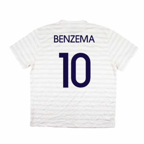 France 2014-15 Away Shirt ((Very Good) XXL) (Benzema 10) France 2014-15 Away Shirt ((Very Good) XXL) (Benzema 10)
