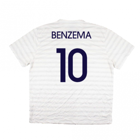 France 2014-15 Away Shirt ((Very Good) XXL) (Benzema 10) France 2014-15 Away Shirt ((Very Good) XXL) (Benzema 10)
