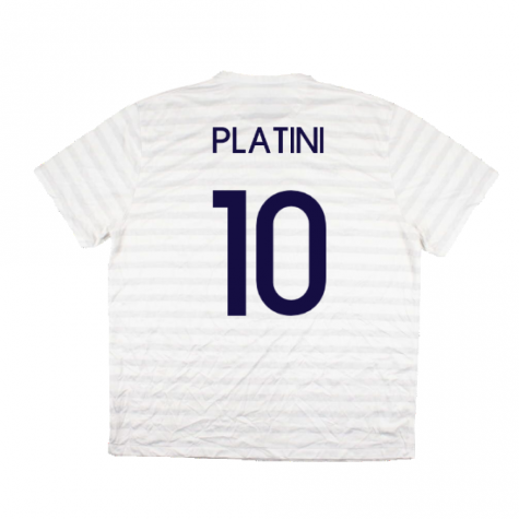 France 2014-15 Away Shirt ((Very Good) XXL) (Platini 10) France 2014-15 Away Shirt ((Very Good) XXL) (Platini 10)