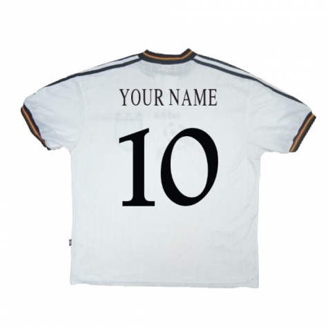 Germany 1996-98 Home Shirt ((Excellent) S) (Your Name) Germany 1996-98 Home Shirt ((Excellent) S) (Your Name)