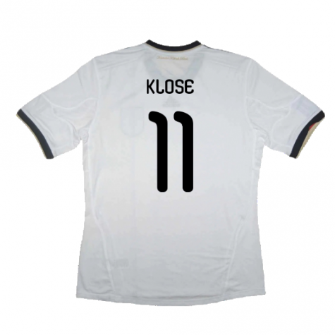 Germany 2010-11 Home Shirt ((Excellent) XL) (KLOSE 11) Germany 2010-11 Home Shirt ((Excellent) XL) (KLOSE 11)