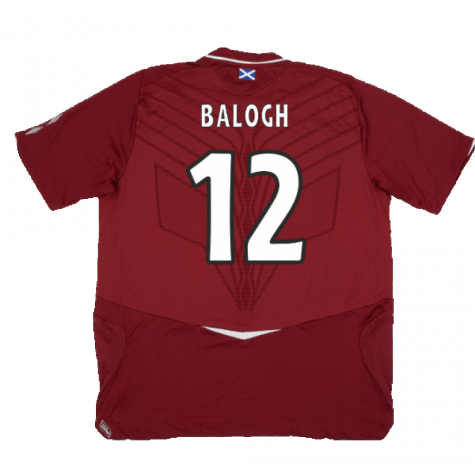 Hearts 2008-09 Home Shirt ((Good) XXL) (Balogh 12) Hearts 2008-09 Home Shirt ((Good) XXL) (Balogh 12)