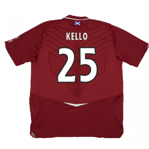 Hearts 2008-09 Home Shirt ((Good) XXL) (Kello 25) Hearts 2008-09 Home Shirt ((Good) XXL) (Kello 25)
