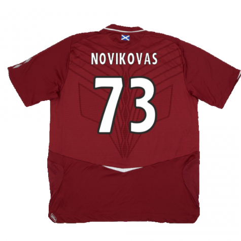Hearts 2008-09 Home Shirt ((Good) XXL) (Novikovas 73) Hearts 2008-09 Home Shirt ((Good) XXL) (Novikovas 73)