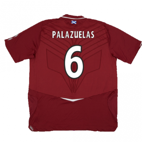 Hearts 2008-09 Home Shirt ((Good) XXL) (Palazuelas 6) Hearts 2008-09 Home Shirt ((Good) XXL) (Palazuelas 6)