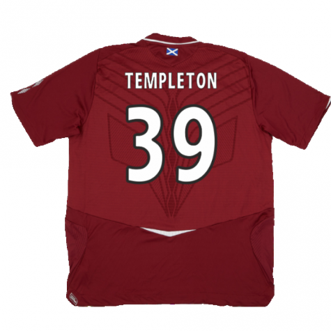 Hearts 2008-09 Home Shirt ((Good) XXL) (Templeton 39) Hearts 2008-09 Home Shirt ((Good) XXL) (Templeton 39)