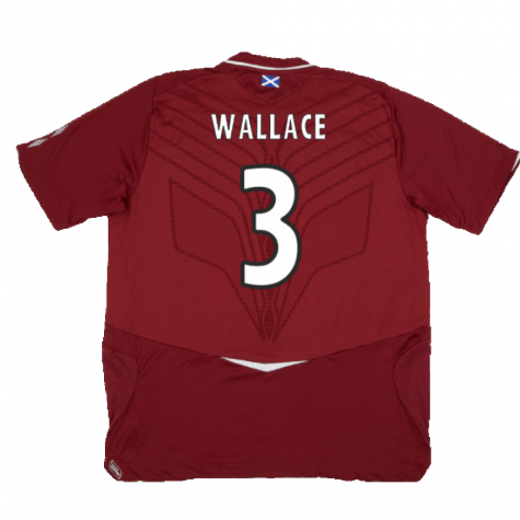 Hearts 2008-09 Home Shirt ((Good) XXL) (Wallace 3) Hearts 2008-09 Home Shirt ((Good) XXL) (Wallace 3)