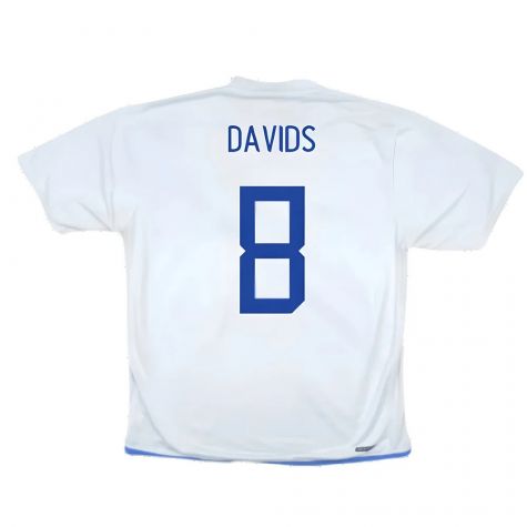 Holland 2006-08 Away Shirt ((Very Good) S) (Davids 8) Holland 2006-08 Away Shirt ((Very Good) S) (Davids 8)